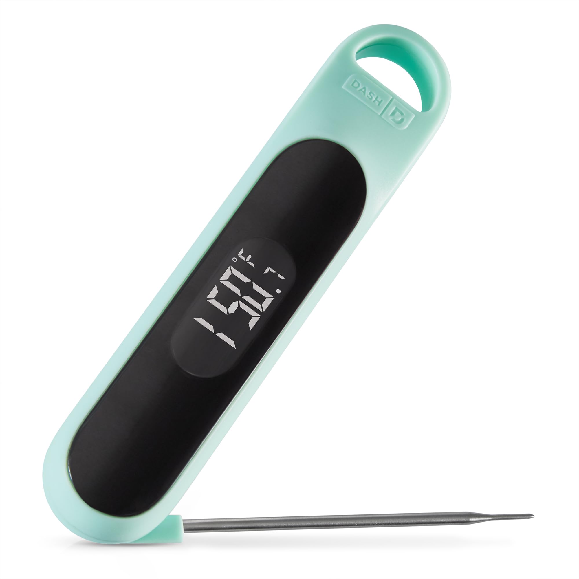 Dash Precision Quick-Read Digital Meat Thermometer - Waterproof Instant Read Cooking Thermometer with LCD Display for BBQ, Grilling, Baking & Sous Vide - Perfect for Chicken, Steak, Turkey, Seafood & More - Includes Batteries (Ideal for Home Kitchens, Outdoor Cooking & Professional Chefs)