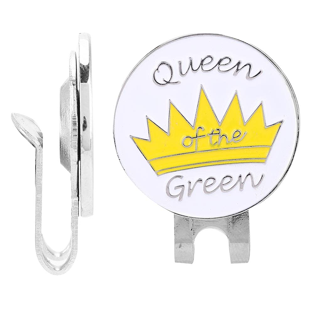 Premium Metal Golf Ball Marker - Magnetic Mini Marker for Golfers | Perfect for Golf Tournaments, Practice & Gifting