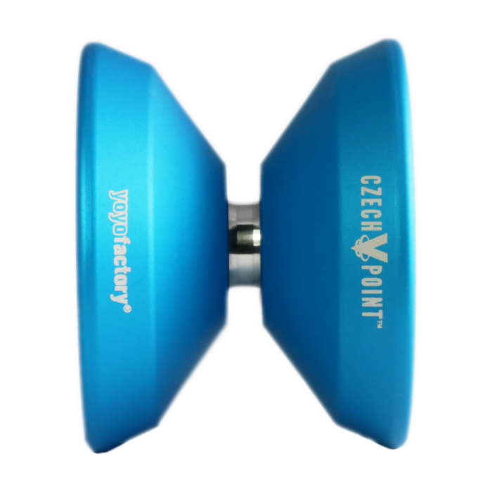 YoYoFactory Czech Point Pivot Yo-Yo - Professional Unresponsive Bearing Yoyo for Advanced Players - Perfect for Yo-Yo Tricks, Competitions & Skill Development