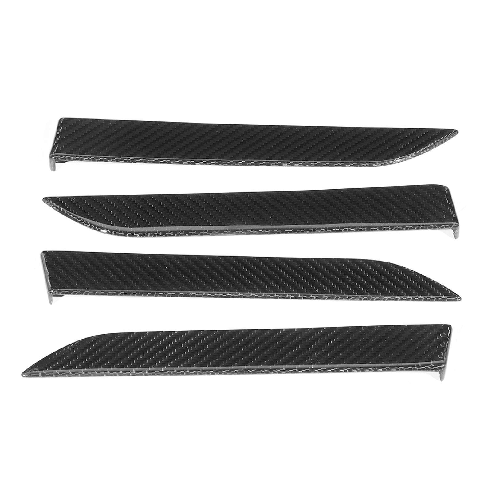 Carbon Fiber Door Handle Cover Trim for Cars 2014-2019 - Exterior Decoration & Car Modification Accessories | Upgrade Your Vehicle's Style for Daily Commute & Road Trips