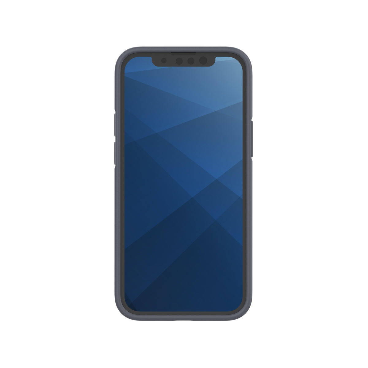 3sixT BioFlex iPhone 13 mini Shockproof Bumper Case - Clear/Grey Protective Cover | Slim Fit, Military-Grade Drop Protection | Perfect for Outdoor Activities, Travel & Daily Use
