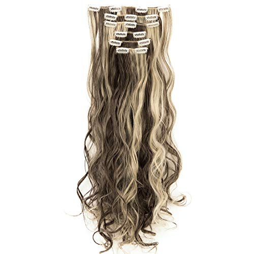 Dark Brown Mix Bleach Blonde