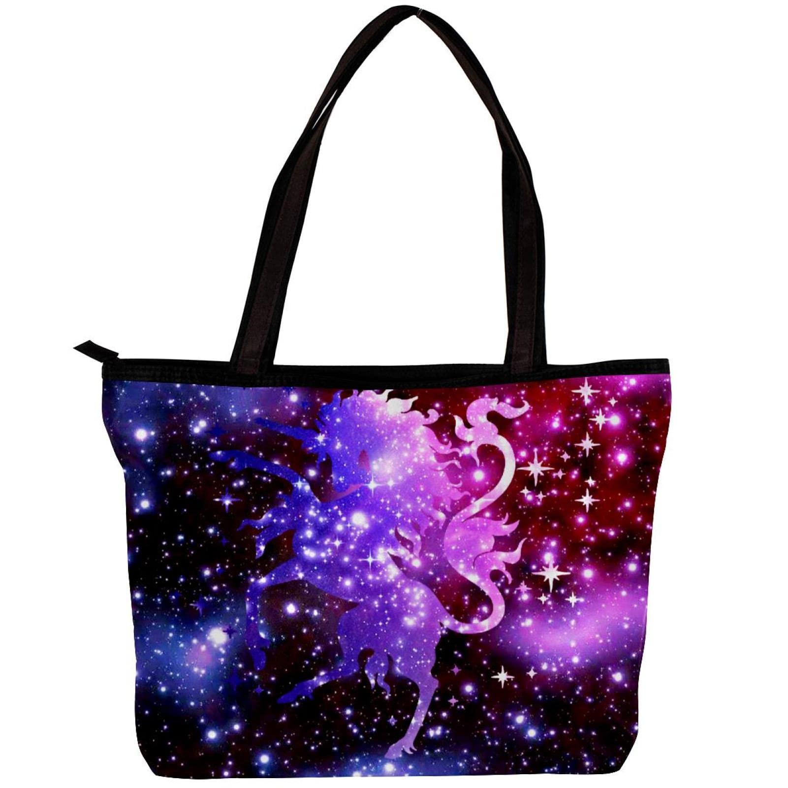 Eco-Friendly Tote Bag for Women - Stylish Shoulder Bag with Ocean Sea Turtle Print & Inner Pouch - Perfect for Beach, Shopping, and Everyday Use