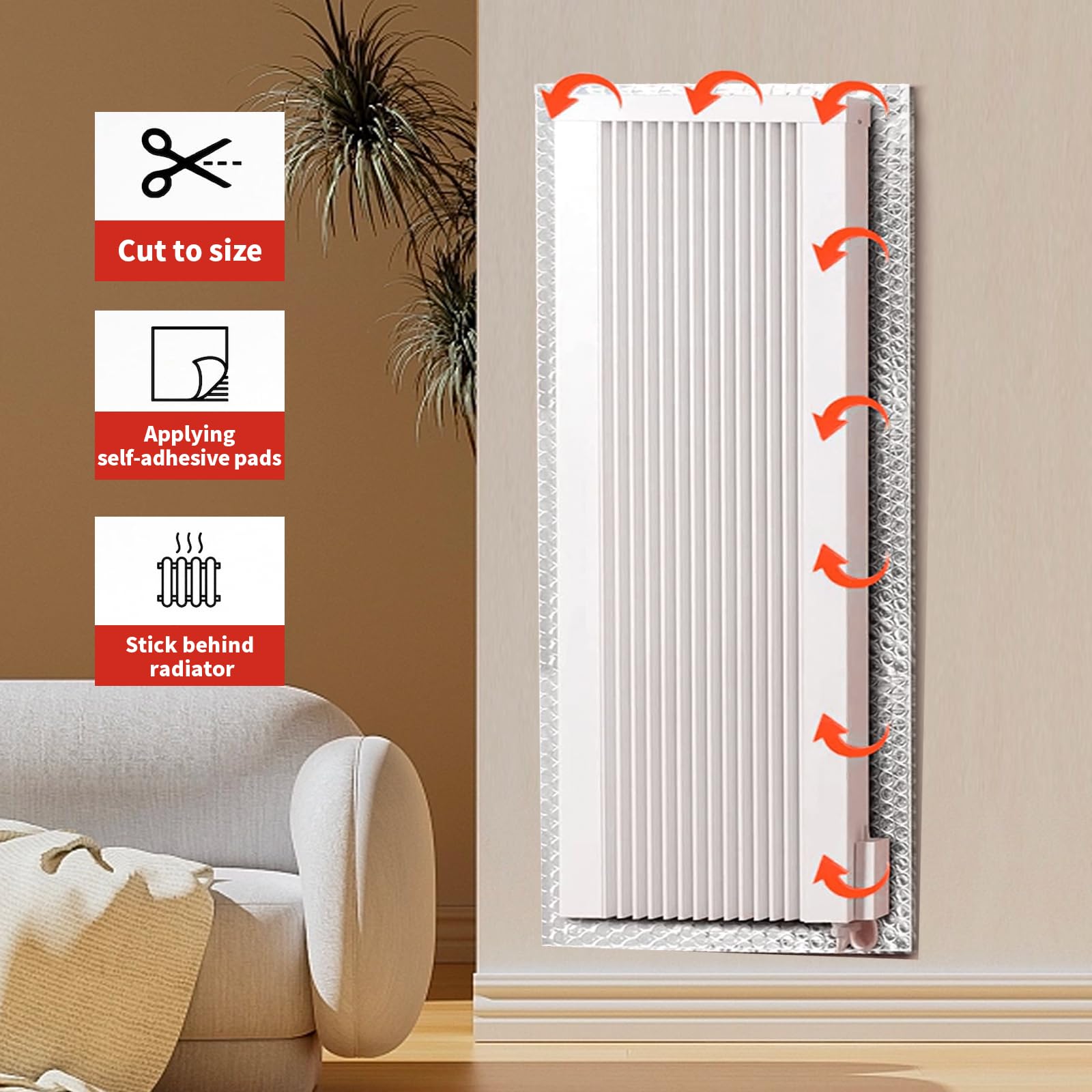 Aiglille Reflective Insulation Foam Roll - 24