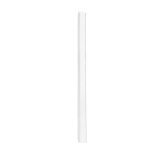 Eglo Neviano 97cm White Outdoor Wall Light - Waterproof Exterior Sconce for Porch, Patio, and Garden Lighting