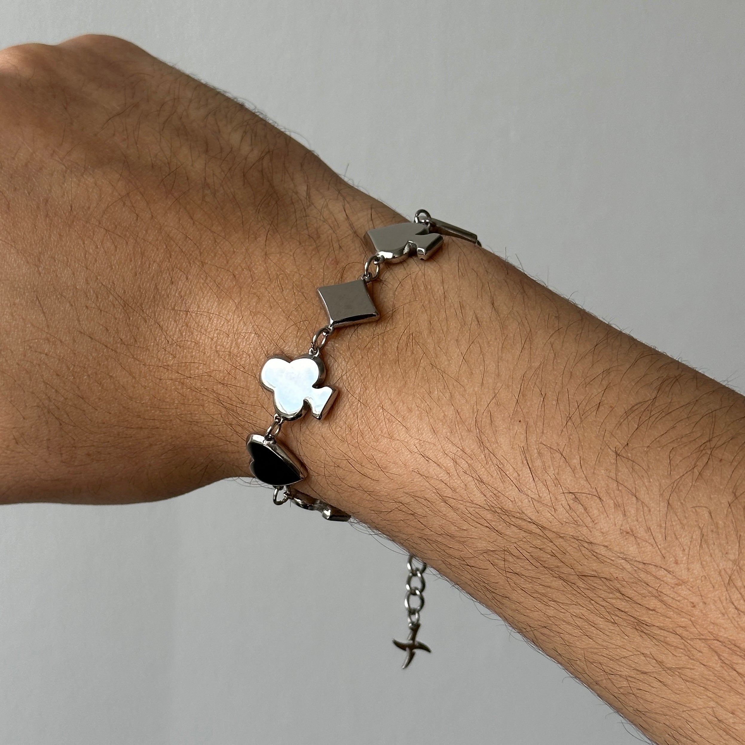 Reversible Stainless Steel Suits Bracelet for Men & Women - Elegant Unisex Jewelry for Business, Office, and Formal Occasions