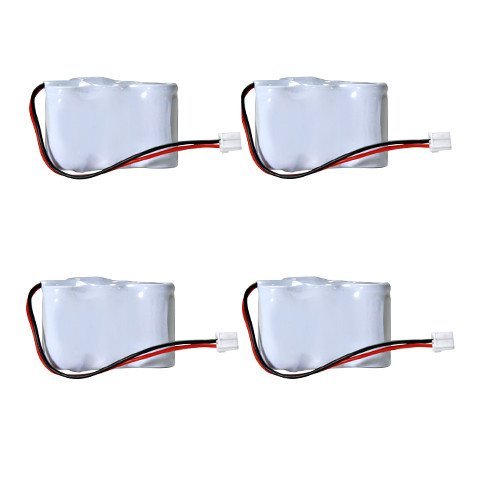 Synergy Digital Rechargeable Cordless Phone Batteries - 4 Pack UL122 Batteries Compatible with Vtech ia5890 & Other Models | Perfect for Home, Office, and Business Use
