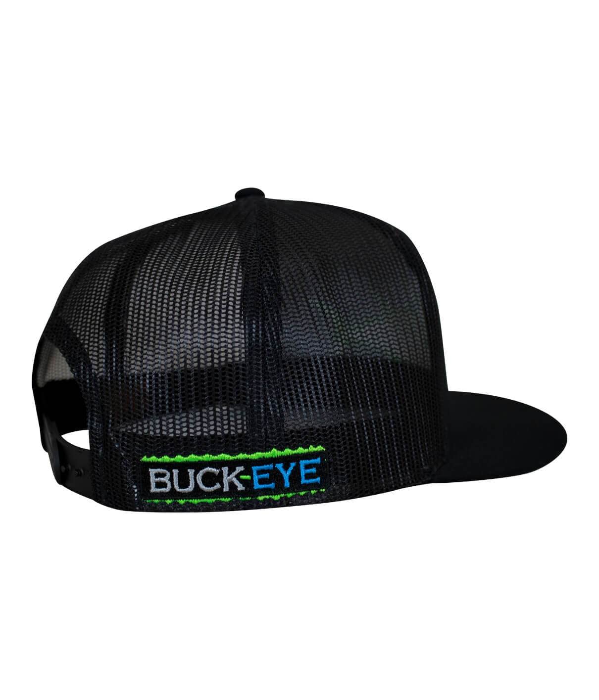Buckeye Trucker Classic Snapback Baseball Hat for Men & Women - Adjustable Mesh Back Cap for Outdoor, Sports, and Casual Wear