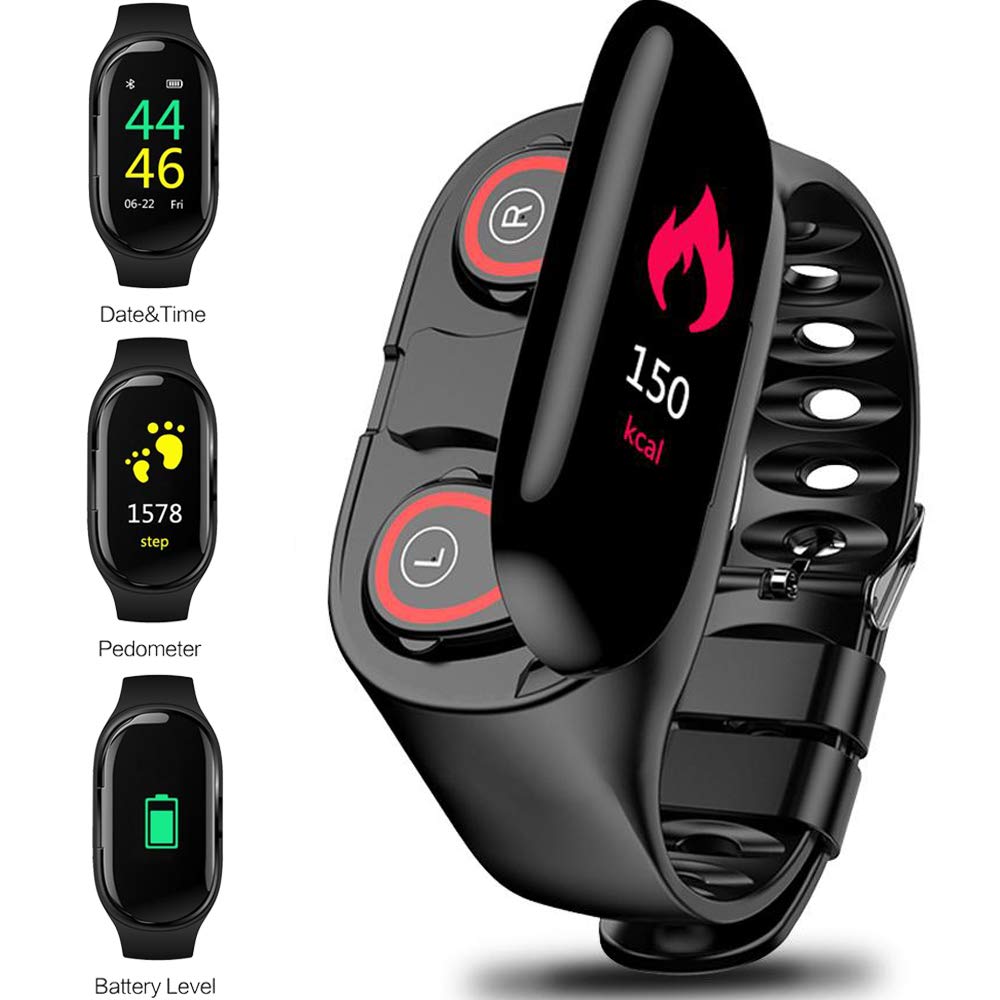 inDigi Fashion Bluetooth Smart Watch - Sync with iPhone iOS & Android Phones, Fitness Tracker with Heart Rate Monitor, Step Counter - Perfect for Workouts, Running & Daily Activity Tracking