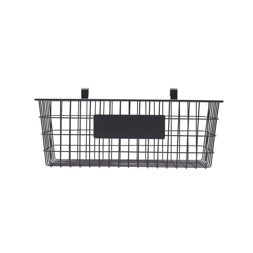 3-Tier Adjustable Metal Storage Rack with Chalkboard Plates - Space Saving Organizer for Kitchen, Bathroom, Office & Garage - Perfect for Storing Spices, Books, Tools & Cleaning Supplies
