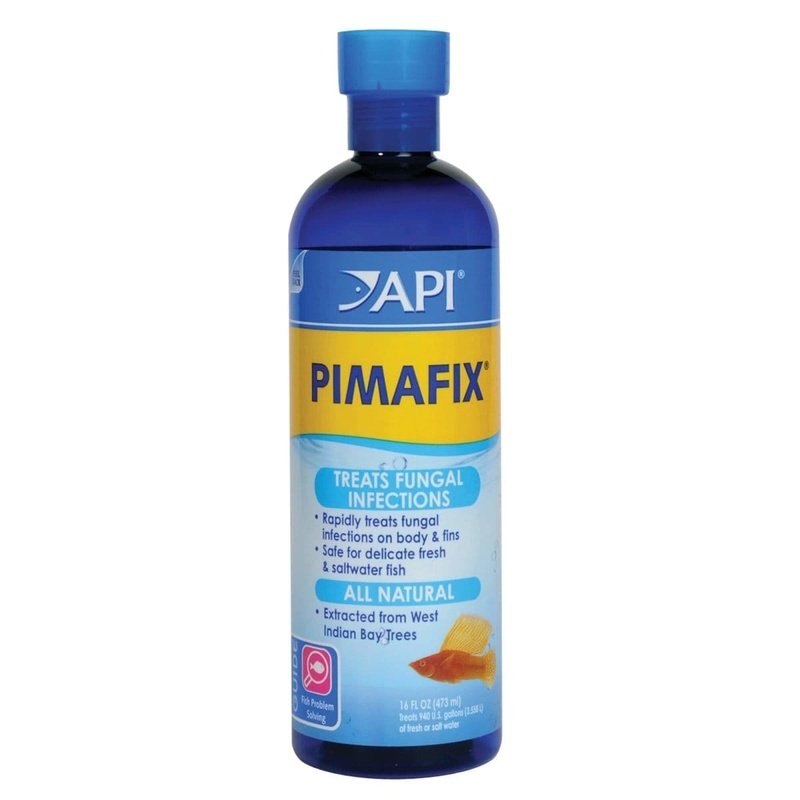 API Pimafix Natural Antifungal Fish Treatment for Aquariums - Safe Remedy for Fungal Infections, Fin Rot & Cottony Growth in Freshwater & Saltwater Fish - Perfect for Home Aquariums & Fish Tanks