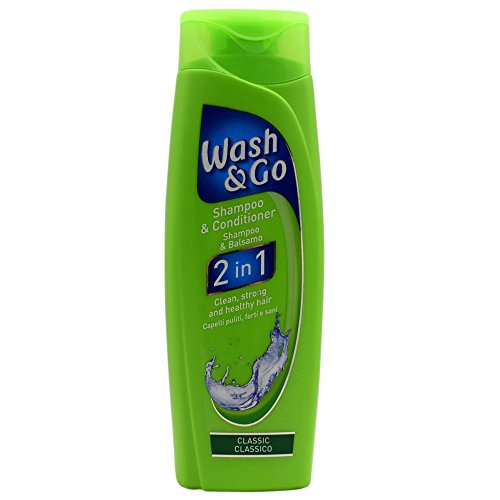 6-Pack Wash & Go Universal 2-in-1 Shampoo & Conditioner (200ml Each) - Time-Saving Hair Care for Busy Lifestyles - Perfect for Gym, Travel & Daily Use