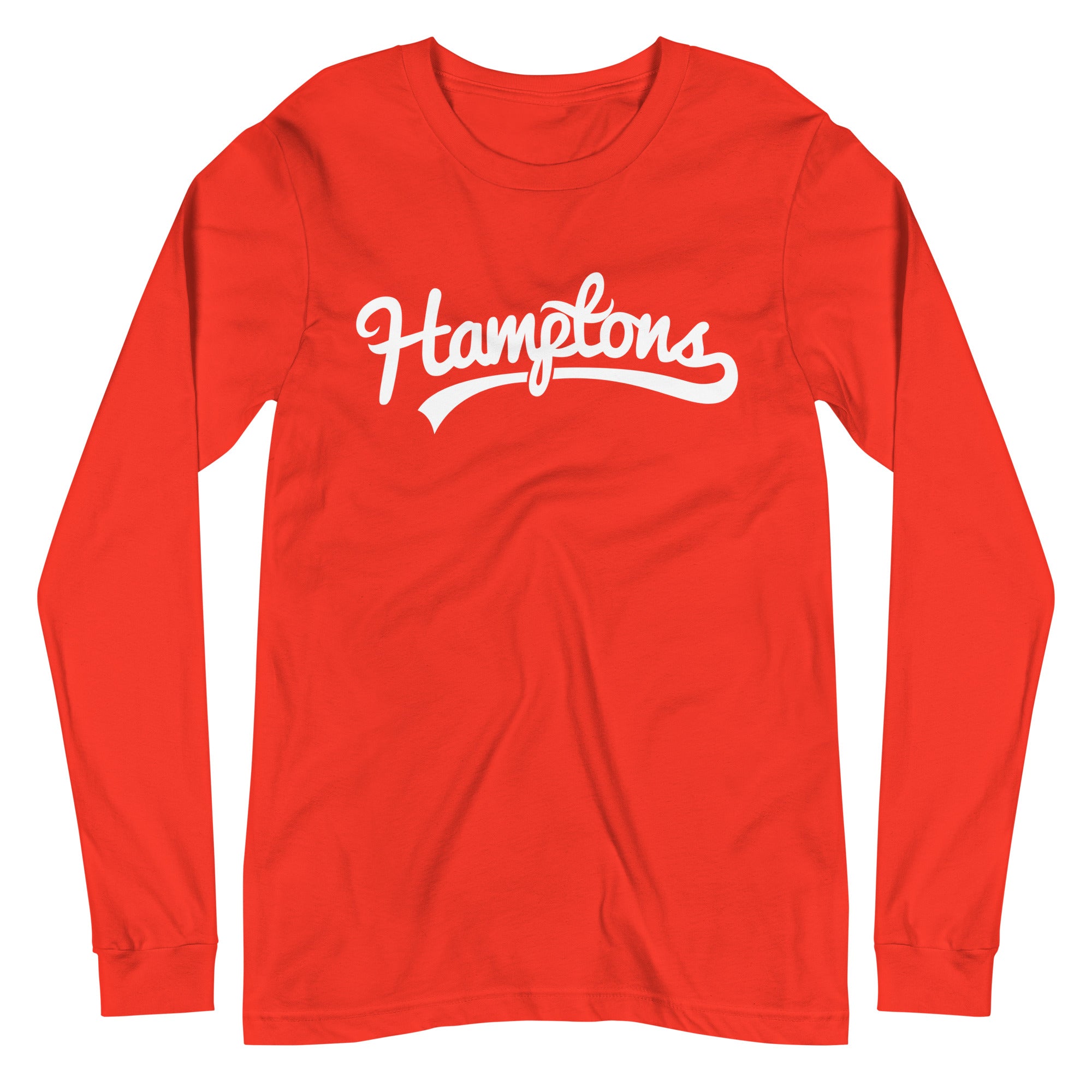 Hamptons Unisex Long Sleeve T-Shirt - Soft Cotton Casual Top for Men & Women | Perfect for Everyday Wear, Layering & Outdoor Activities
