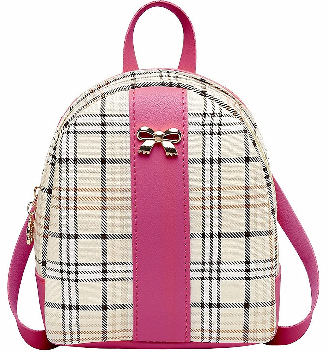NUWA Mini Backpack Purse for Women - Small Crossbody Bag with Wallet for Teen Girls, Lightweight Cell Phone Pouch - Trendy Gift for Her (Rosy2) - Perfect for School, Travel & Everyday Use