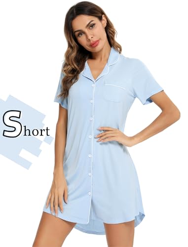 Short Sleeve-light Blue