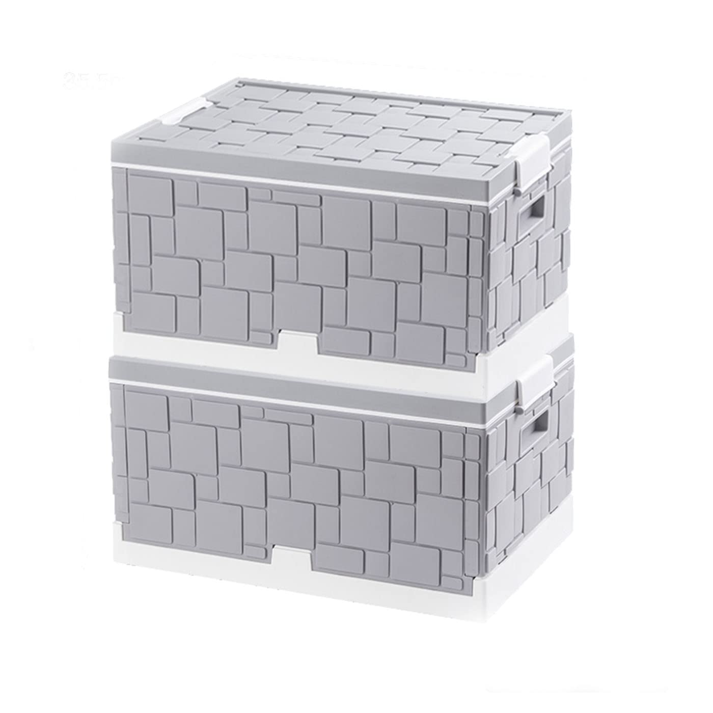 Borfieon 15 Gallon Heavy Duty Storage Bins - Stackable Plastic Storage Containers for Clothes, Books, Office Supplies & Snacks | Organize Home, Office, Garage & Laundry Room