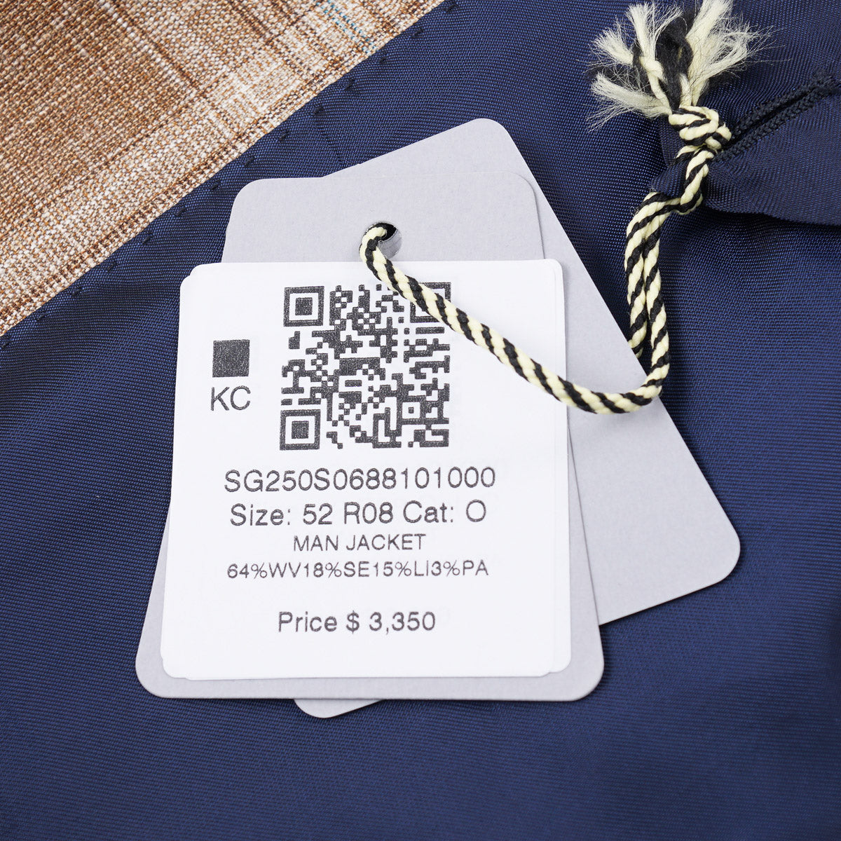 Premium Sartorio Wool Silk Linen Sport Coat for Men - Lightweight & Breathable Blazer for Business, Weddings & Formal Occasions