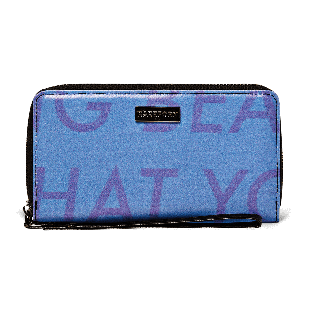 Affirmation Madison Wristlet - Inspirational Leather Wristlet Wallet for Women | Perfect for Everyday Use, Travel & Special Occasions