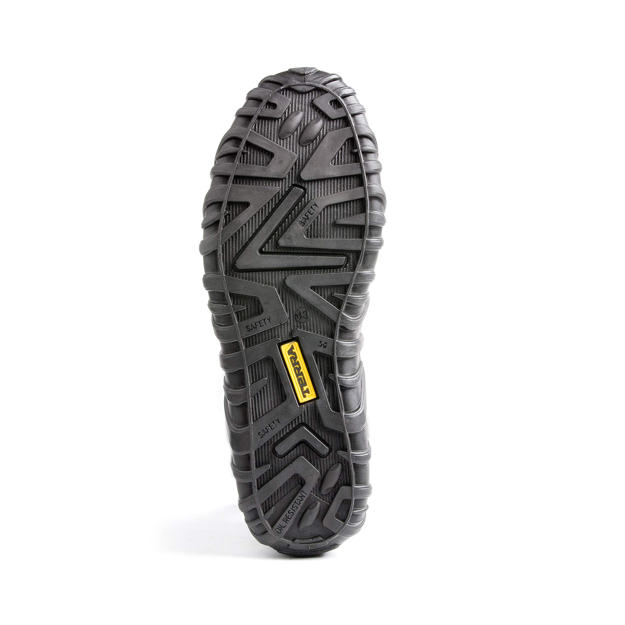 Terra Men's Spider Work Shoes - Non-Slip Safety Shoes for Construction, Hiking & Outdoor Work - Lightweight & Durable Work Boots for Men
