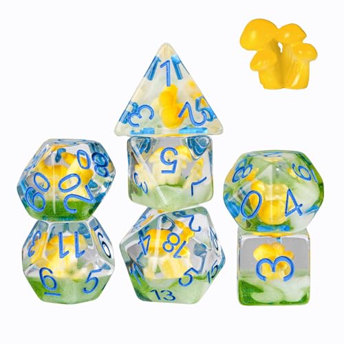 Mushroom Yellow/Blue Font