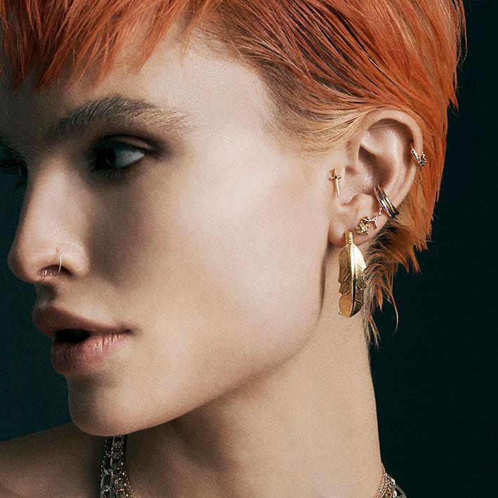 HALO Gold Conch Ear Cuff - Boho Chic Ear Cuff Jewelry for Women - Perfect for Parties, Weddings & Everyday Wear
