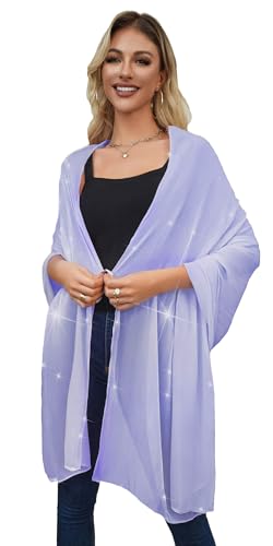 Purple Blue Chiffon