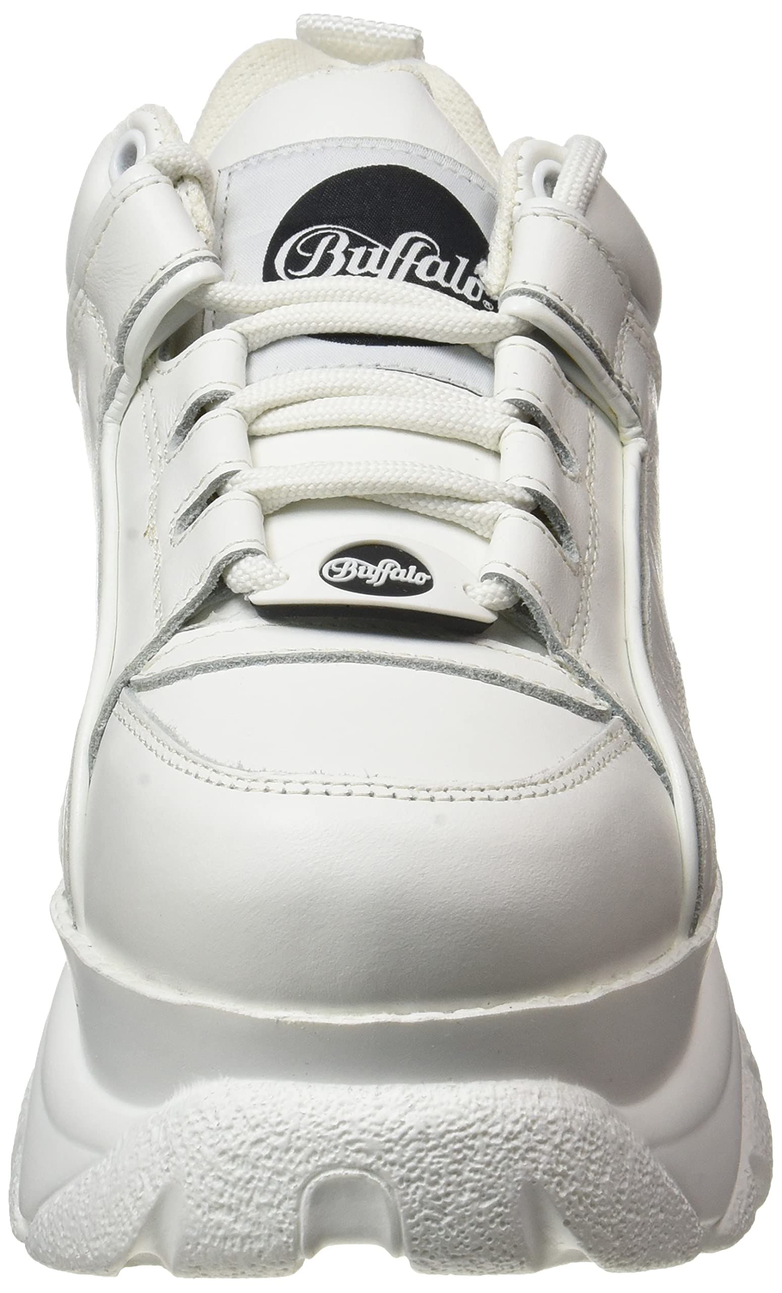 Buffalo London 1339-14 2.0 V Women's Platform Sneakers in White - Size 6 US | Comfortable & Stylish Casual Shoes for Everyday Wear, Walking & Fashion Outfits