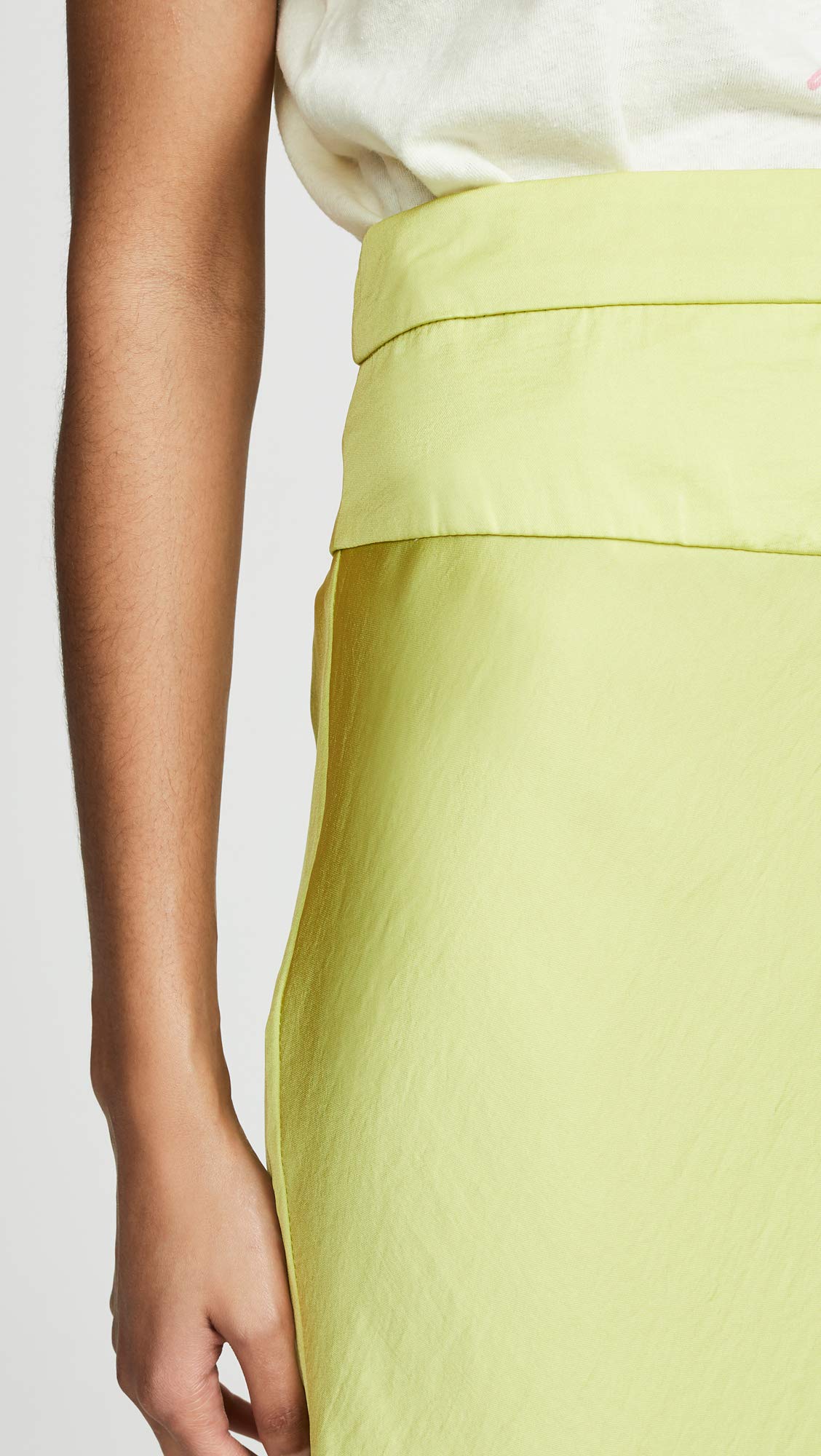 Free People Women's Normani Bias Skirt - Flowy Midi Skirt with Slit for Summer, Boho Style, Beach, Party & Casual Outfits