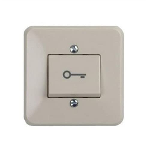909S-MO Momentary Surface Rocker Switch - Beige (6 Pack) - Perfect for Marine, RV & Automotive Applications