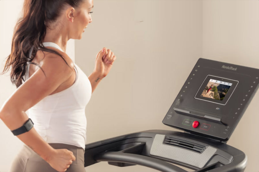 NordicTrack EXP 7i Treadmill - Premium Folding Incline Treadmill with Smart HD Touchscreen for Home Gym & Cardio Workouts - Perfect for Running, Walking & HIIT Training