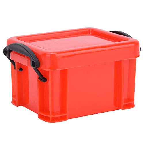 1/10 Scale RC Crawler Car Accessories - Realistic Roof Rack, Luggage Net & Storage Box for Enhanced Simulation | Perfect for Off-Road Adventures & RC Car Customization