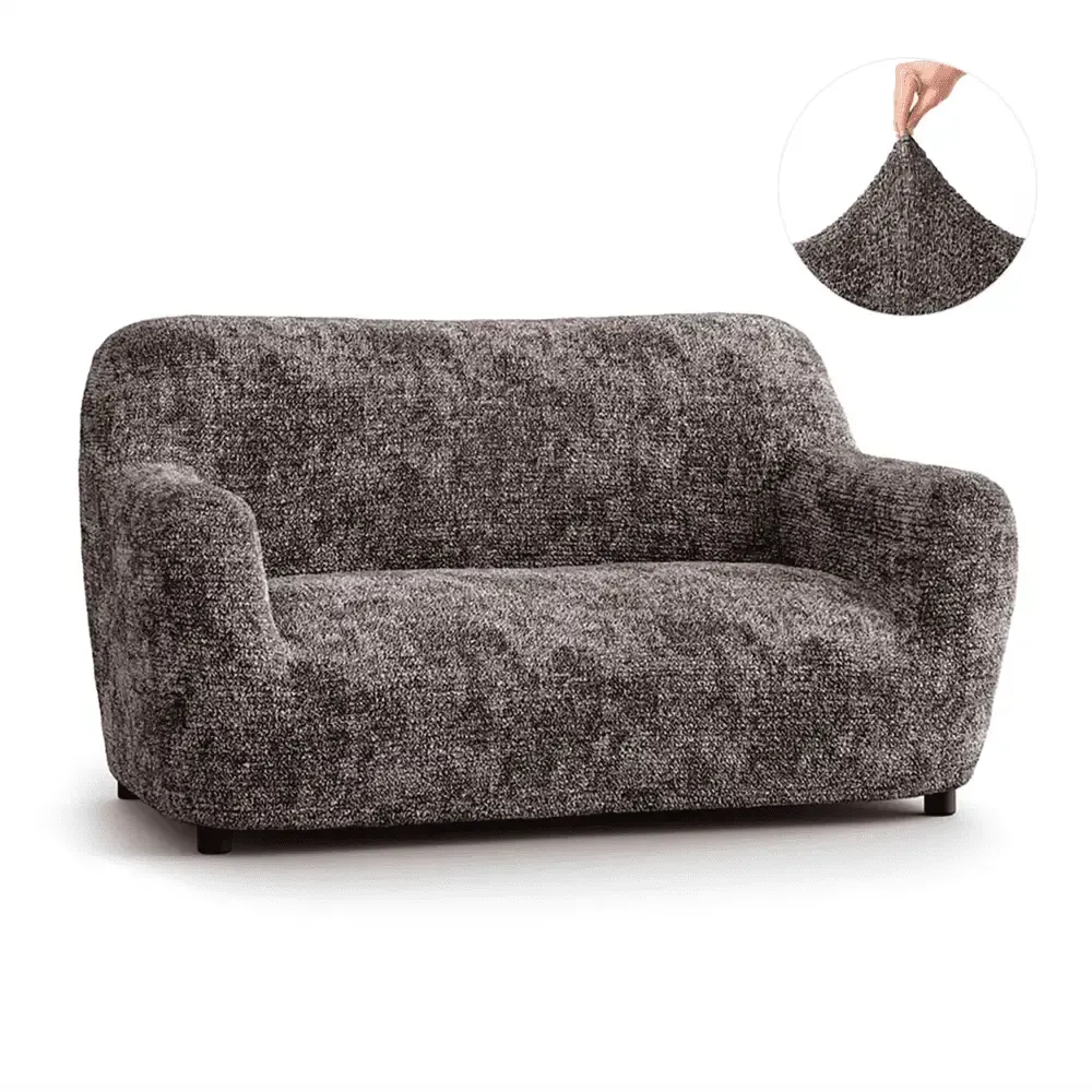2 Seater Loveseat Slipcover - Soft Microfiber Fabric with Stylish Prints - Perfect for Living Room, Bedroom or Dorm Decor