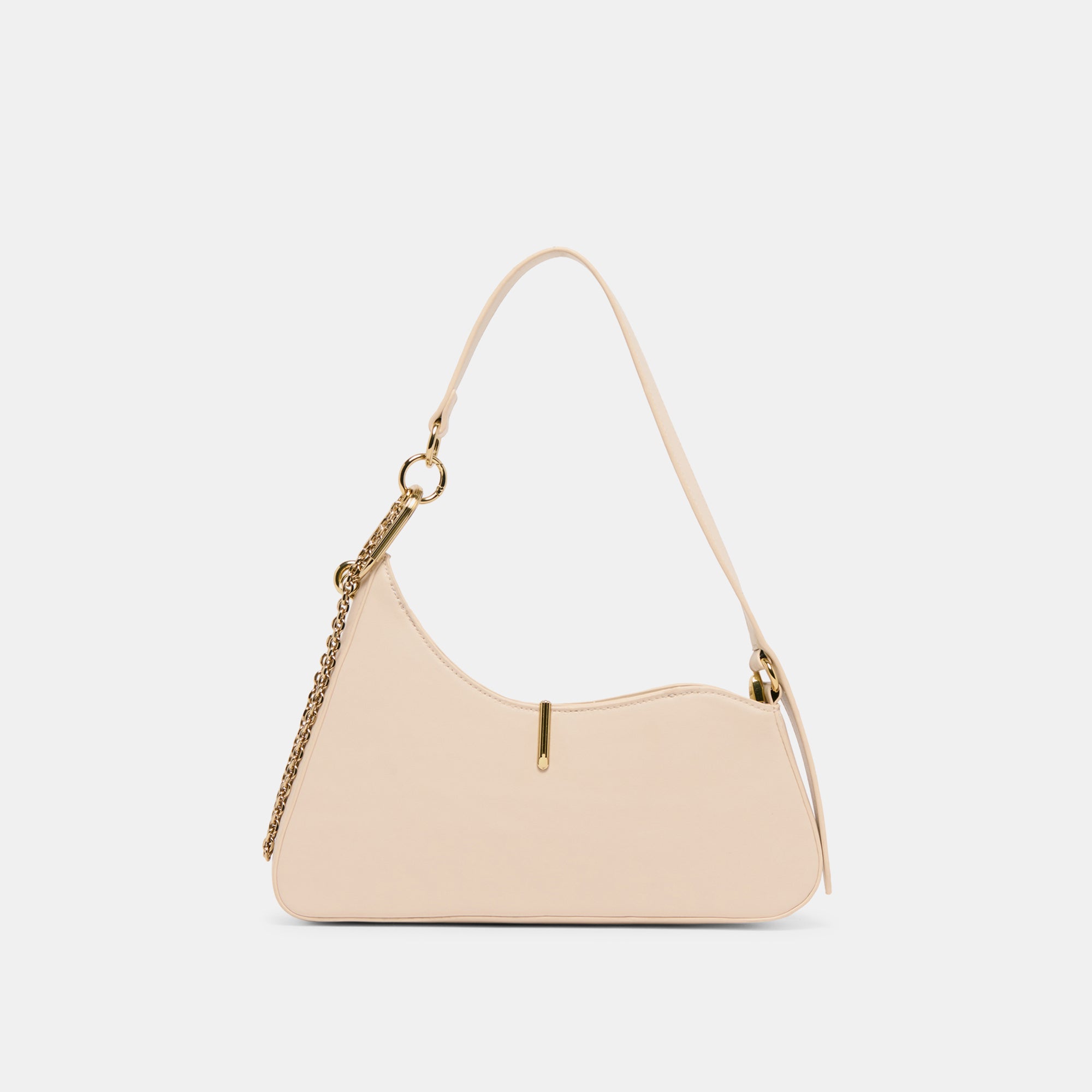 PRYA Genuine Leather Shoulder Bag in Creme - Stylish & Durable Crossbody Purse for Women, Perfect for Work, Travel & Everyday Use