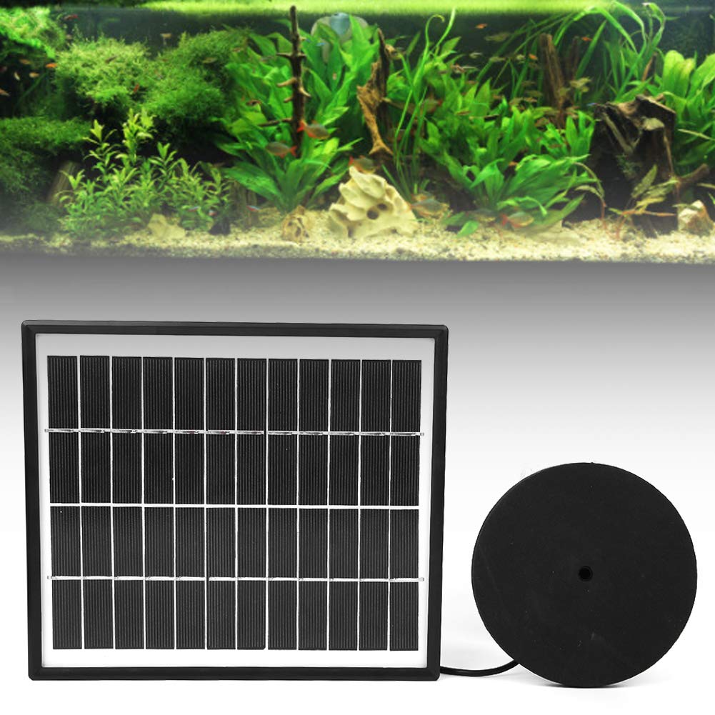12V 5W Solar Powered Pond Fountain with Water Oxygen Pump - Eco-Friendly Solar Water Pump for Fish Tanks, Garden Ponds & Outdoor Decor