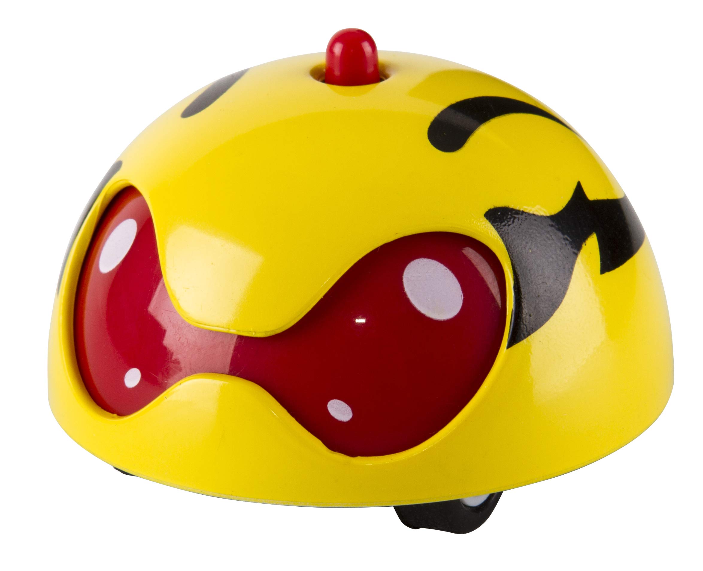 Duncan Toys Gyro Racer - High-Speed Gyroscopic Racing Car Toy with LED Lights (Bumblebee Yellow) - Perfect for Kids Outdoor Play, Birthday Gifts & STEM Learning