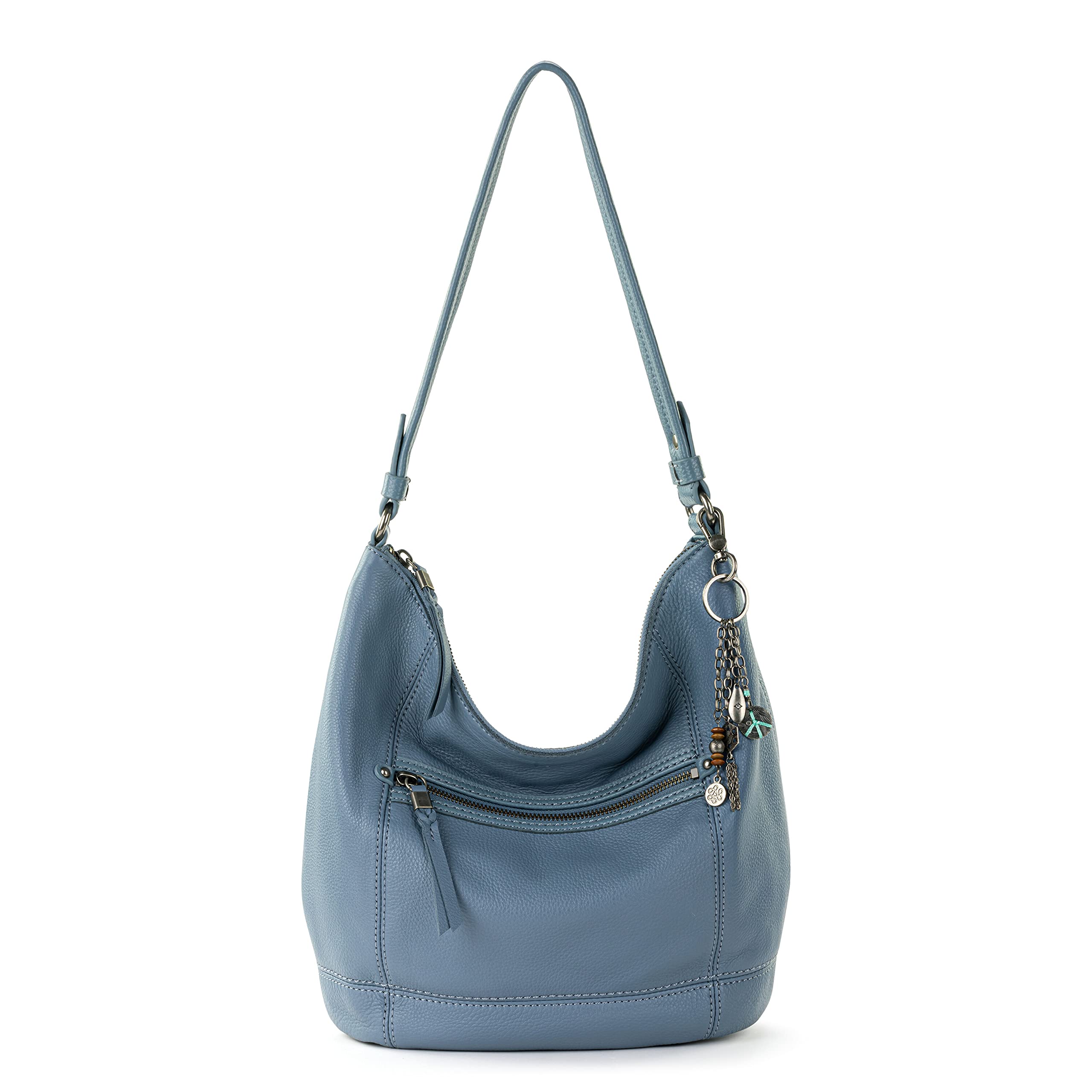 The Sak Sequoia Hobo Bag - Premium Large Leather Women's Handbag for Everyday Use & Travel - Durable Purse with Zipper Pocket - Perfect for Work, Shopping, and Weekend Getaways