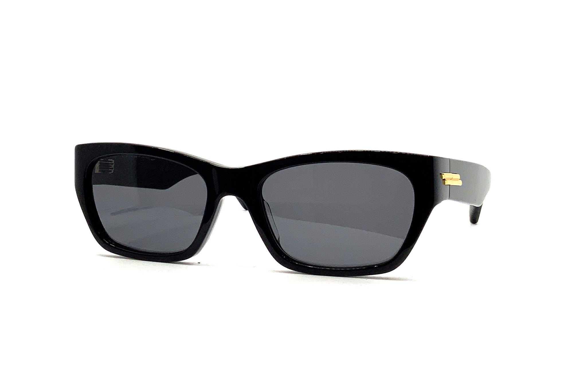 Bottega Veneta BV1143S (001) Sunglasses - Luxury Designer Shades for Men & Women - Perfect for Outdoor Activities, Travel & Fashion Accessories