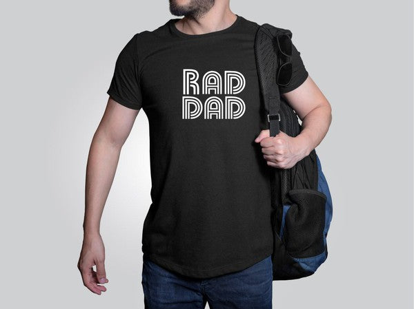 RAD DAD Softstyle T-Shirt - Comfortable Cotton Tee for Men - Perfect for Father's Day Gifts, Casual Wear & Family Outings