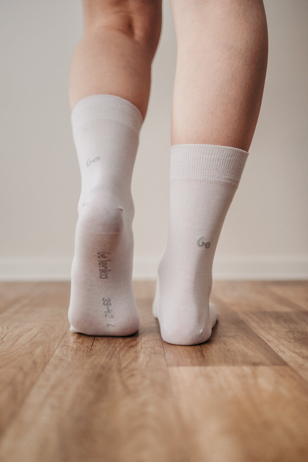Barefoot Crew Socks - Soft & Comfortable Essentials for Men & Women - Perfect for Yoga, Running & Home Wear - White