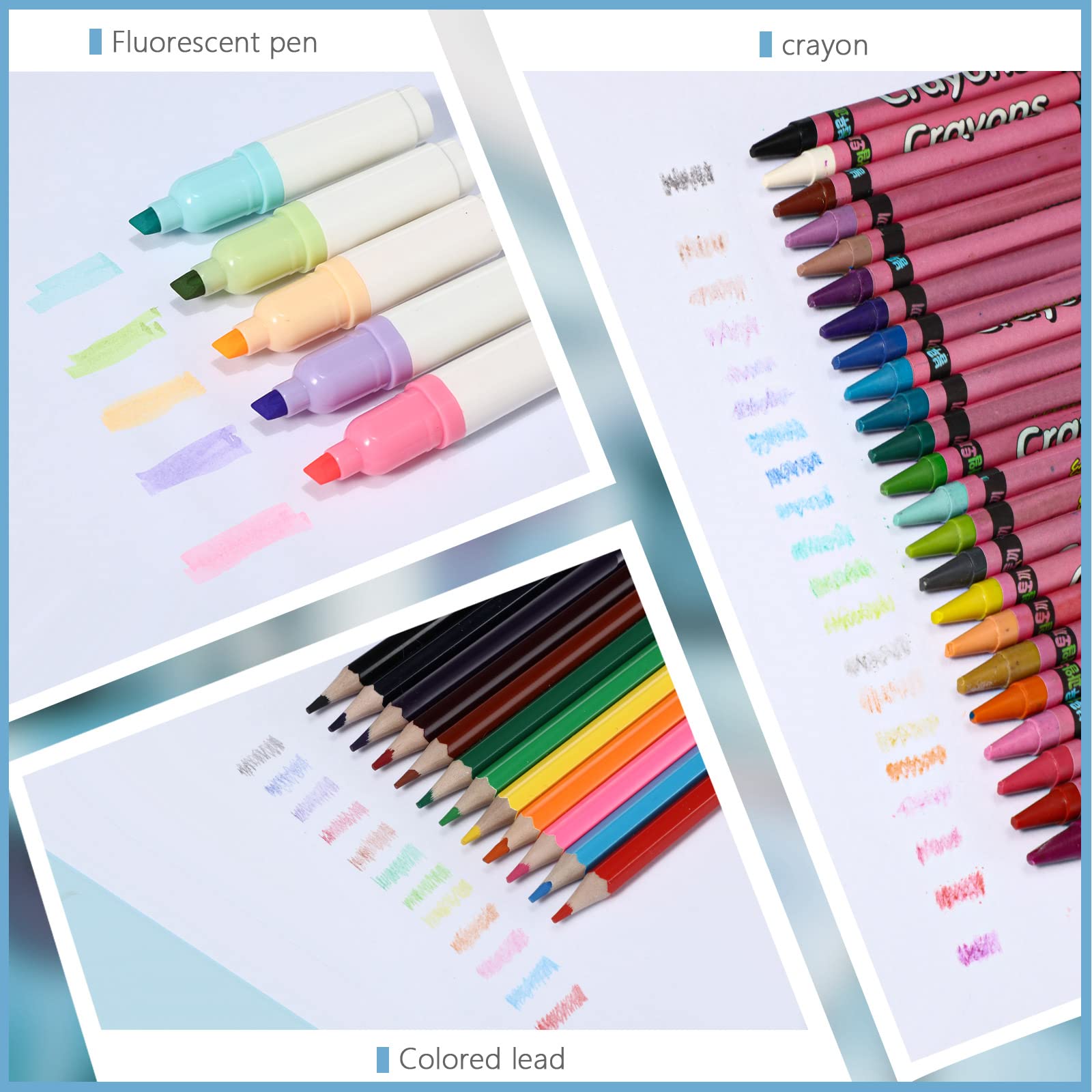 Sabary 58 Pcs Pink Back to School Supply Kit for Girls - Folders, Notebooks, Pencils, Pens, Rulers, Scissors & More | Complete Classroom Essentials Bundle for Grades K-12 | Perfect for Homeschooling, Classroom Organization & Student Gifts