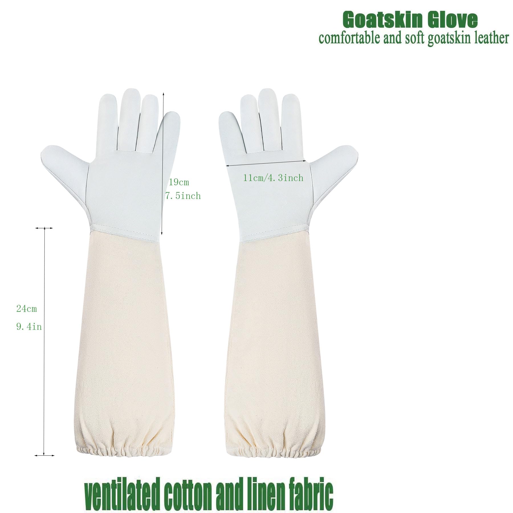 Sting Proof Beekeeping Suit for Women & Men - Full Body Protection with Gloves | Beekeeping, Honey Harvesting, and Hive Inspection
