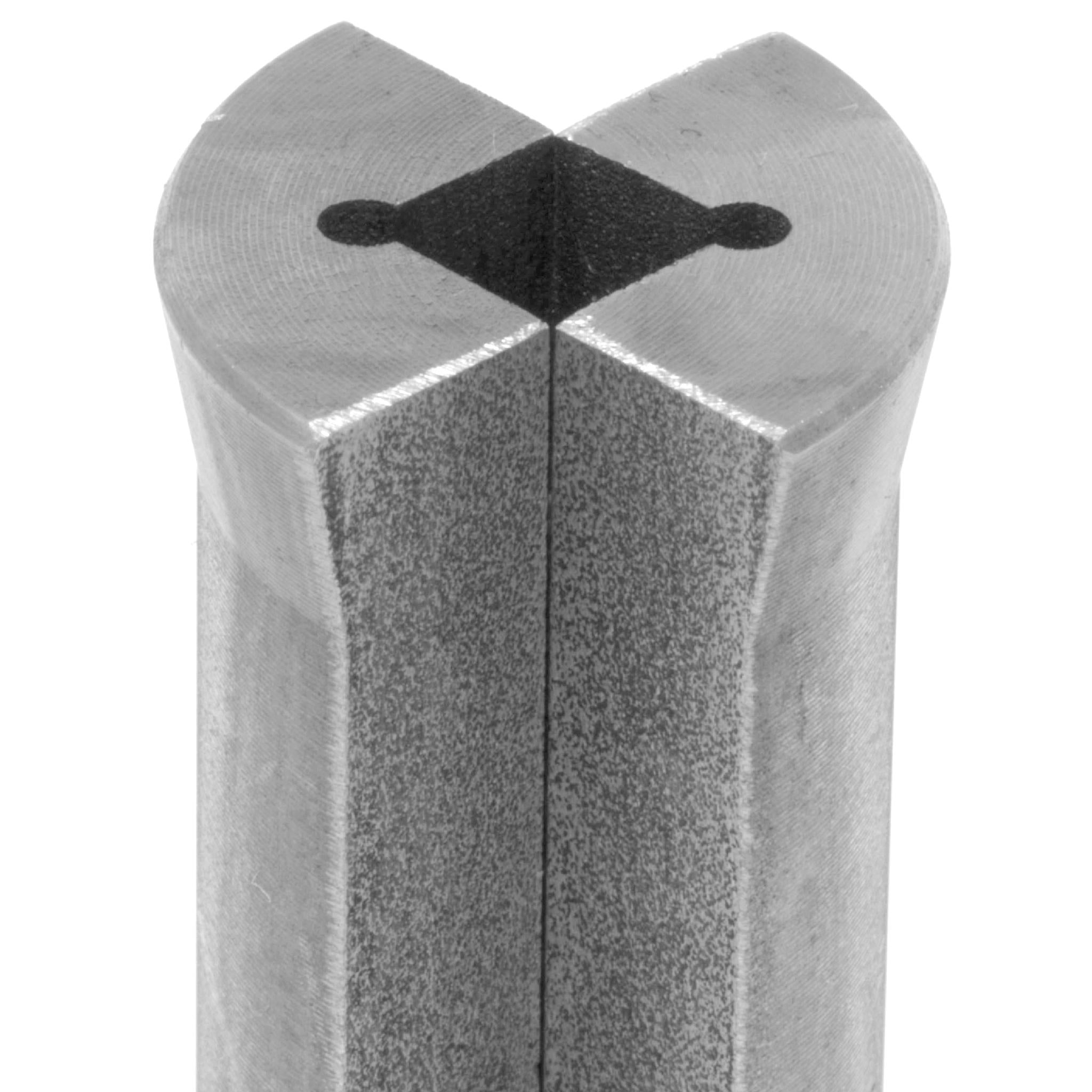WEN LA434D 2.5 Inch Extended Lathe Chuck Jaws - Internal Square Grip & External Dovetail Profile for Metalworking and Woodturning - Perfect for CNC Lathes and DIY Projects