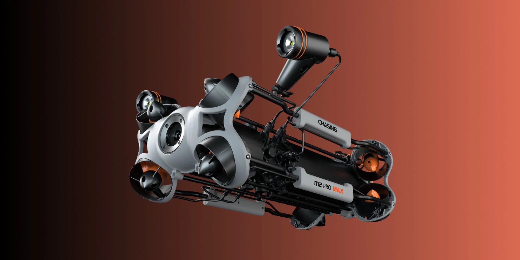 CHASING M2 PRO MAX ROV Underwater Drone with 656ft Tether - Professional Underwater Exploration for Scuba Diving, Marine Research & Underwater Photography