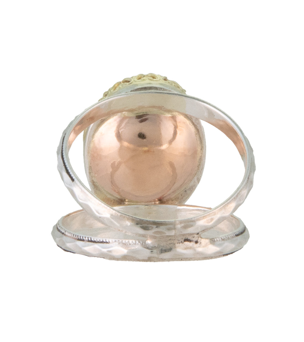 Galit Rainbow Moonstone Faceted Ring - Elegant Handmade Jewelry for Women | Perfect for Weddings, Parties & Everyday Wear