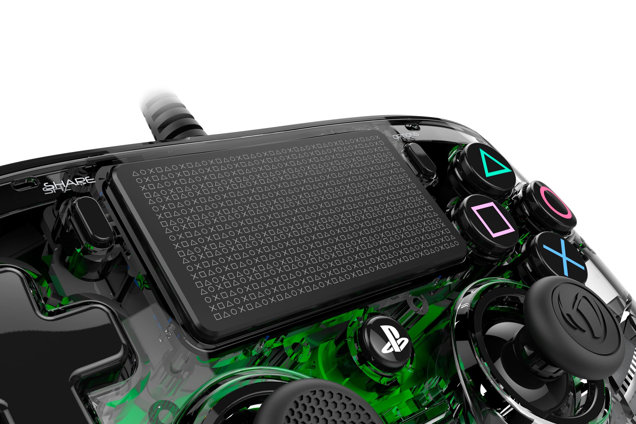 Nacon Compact Controller Light Edition for PlayStation 4 - Wireless Gaming Controller with Ergonomic Design | Perfect for PS4 Gaming, Streaming & Competitive Play