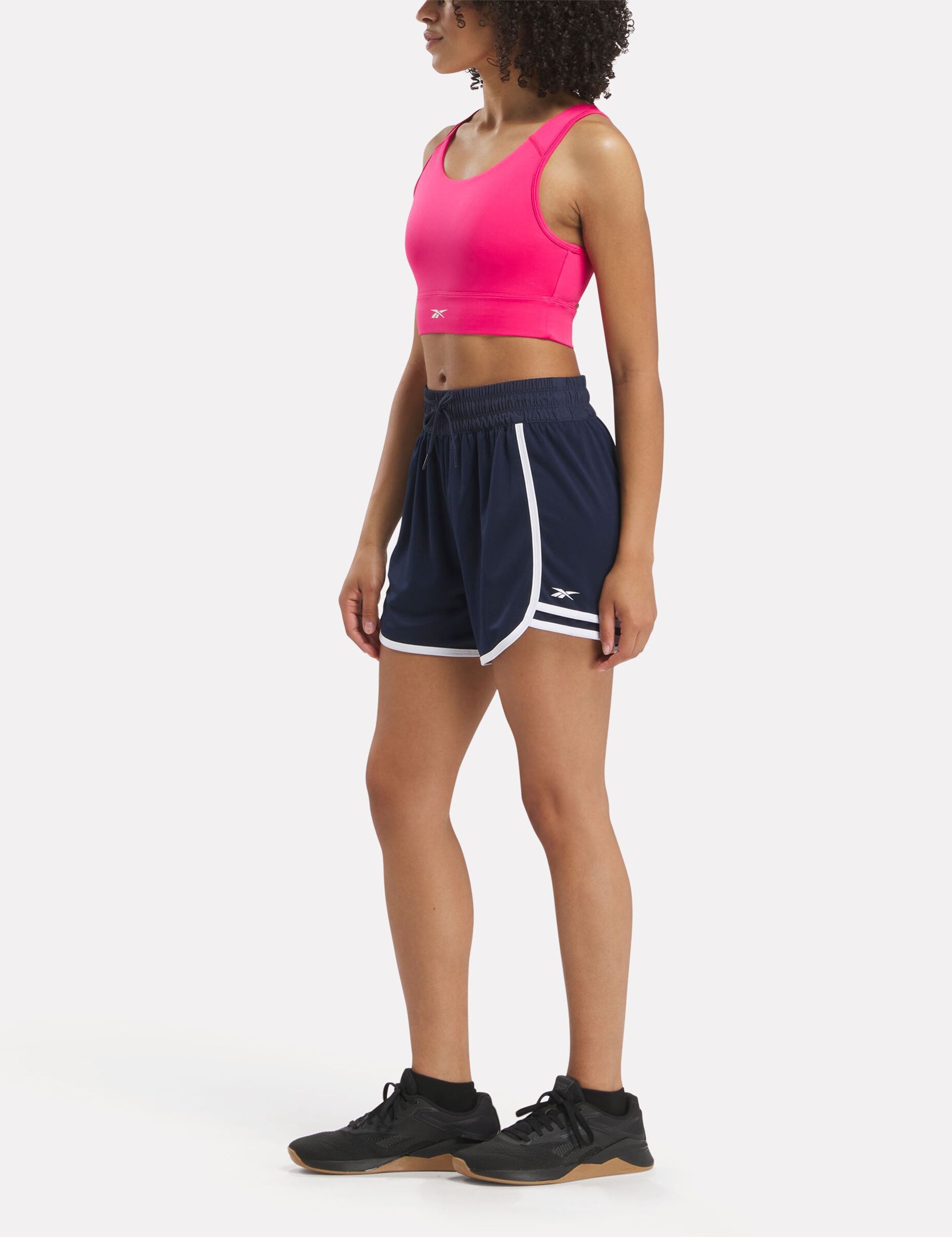 ID Train High Support Sports Bra in Bold Pink - Perfect for Running, Yoga & High-Intensity Workouts