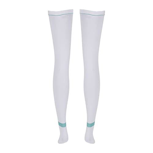 15-20mmHg Thigh High Compression Stockings for Men & Women - Medical Grade Support for Running, Sports, Nursing & Travel - Relieve Edema & Varicose Veins - Perfect for Fitness, Athletic Performance & Long Flights