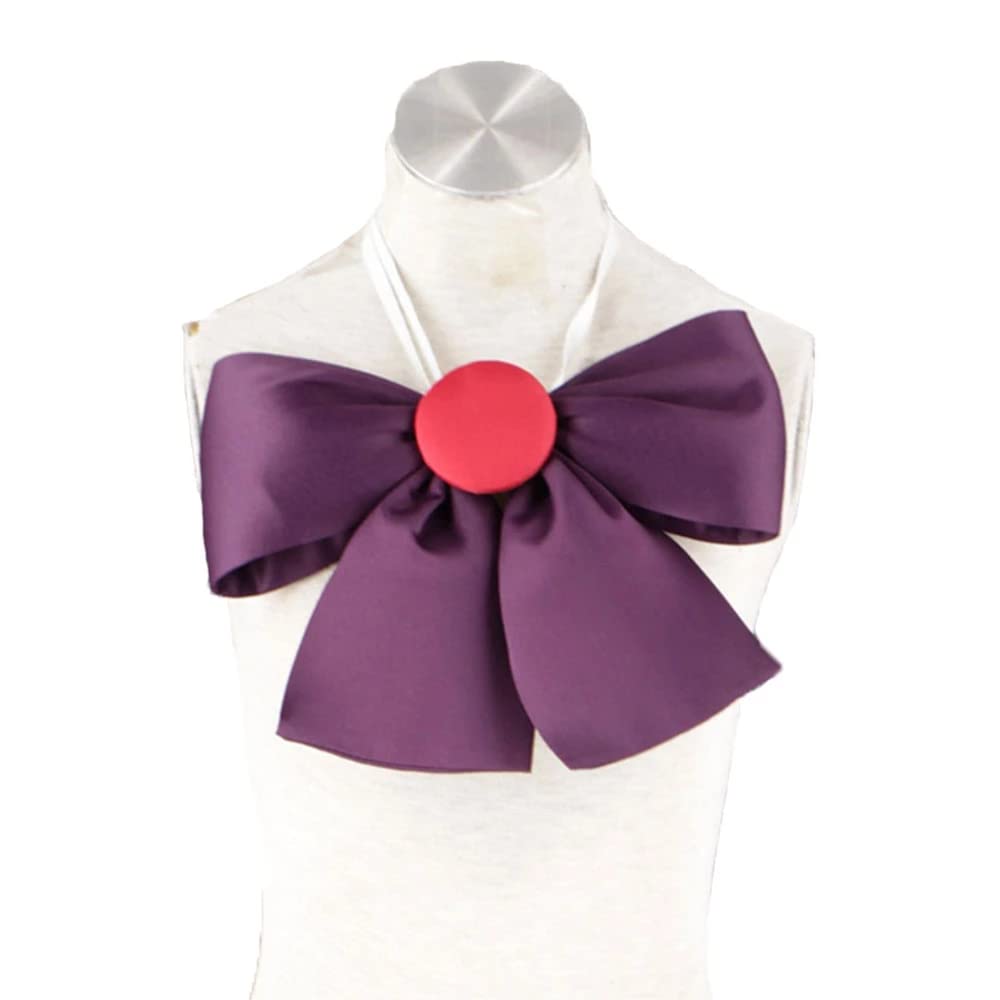 Anime Sailor Mars Cosplay Costume Set with Dress, Gloves & Bows - Custom Made for Kids & Adults - Perfect for Halloween, Cosplay Events & Anime Conventions