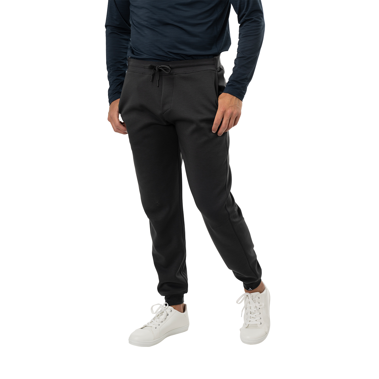 Bauer FLC Core Lay Low Knit Jogger Pants for Men - Comfortable Senior Athletic Joggers for Running, Gym & Casual Wear