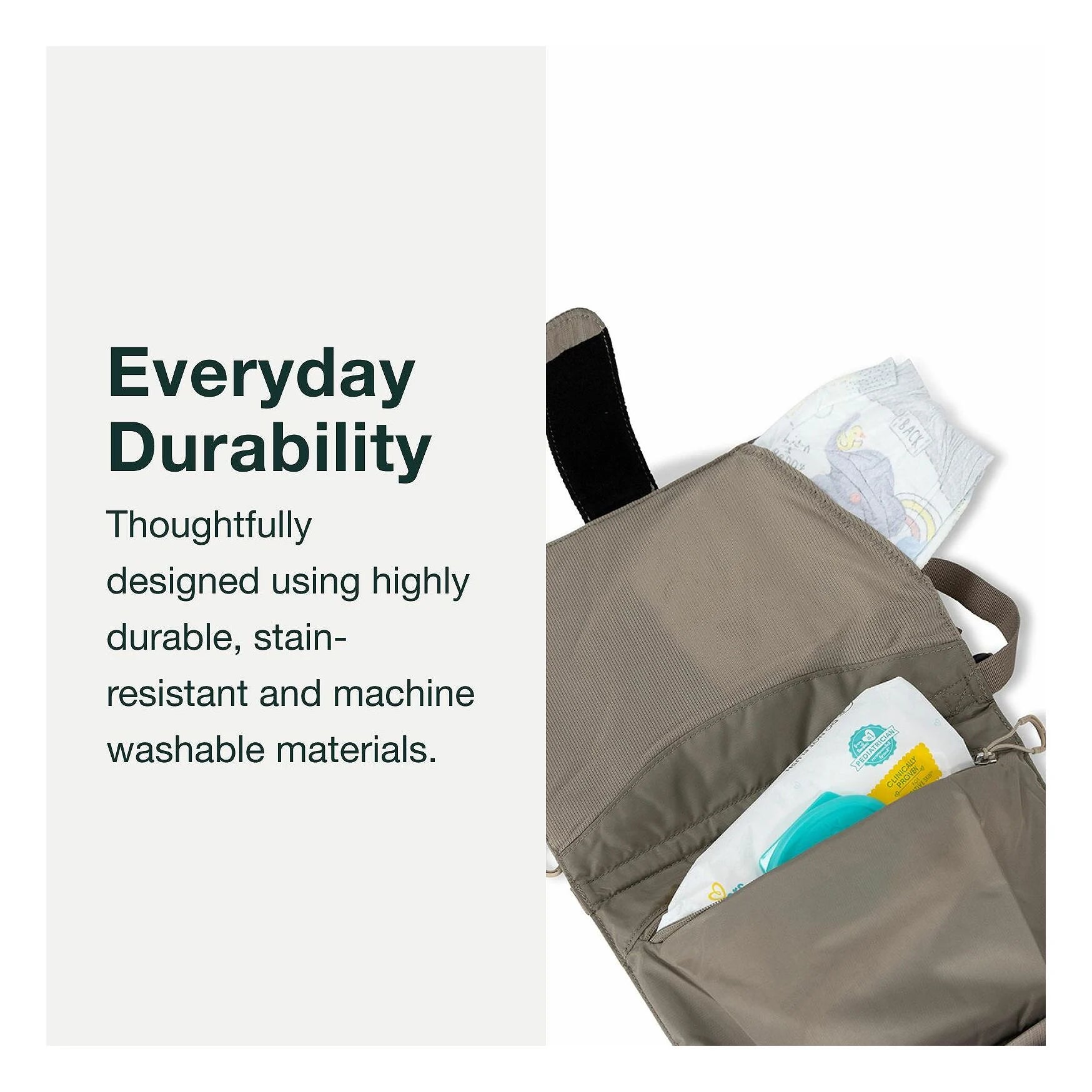 Osprey Poco Baby Changing Pad - Waterproof & Portable Diaper Changing Mat for Travel, Nursery & On-the-Go Parents